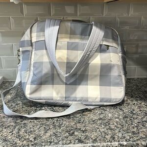 Large, gray and white,Thirty-One Bag